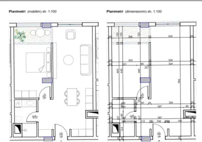 Apartament 1+1 në shitje në Porti i Sarandës, Sarandë, 74 m². Foto 7 nga 9