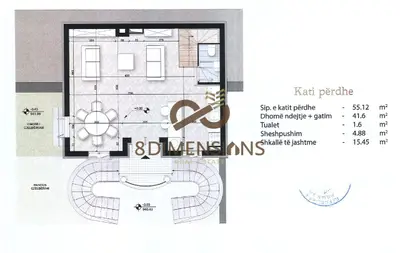 Villa in vendita a Mali i Thate, Coriza, 220 m². Foto 3 di 6
