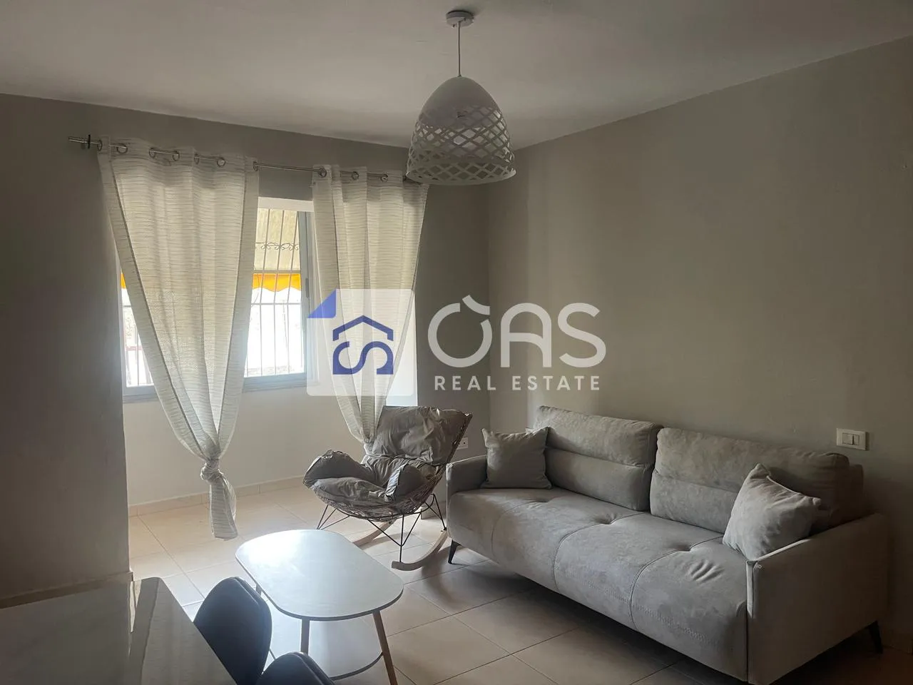 Apartament 1+1 me qera në Brryli, Tiranë, 60 m². Foto 1 nga 7