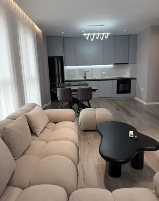 Apartament 2+1 me qera në Don Bosko, Tiranë, 103 m². Foto 2 nga 6