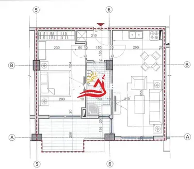 Apartament 1+1 në shitje në Shëngjin, Lezhe, Shëngjin, 63 m². Foto 1 nga 2