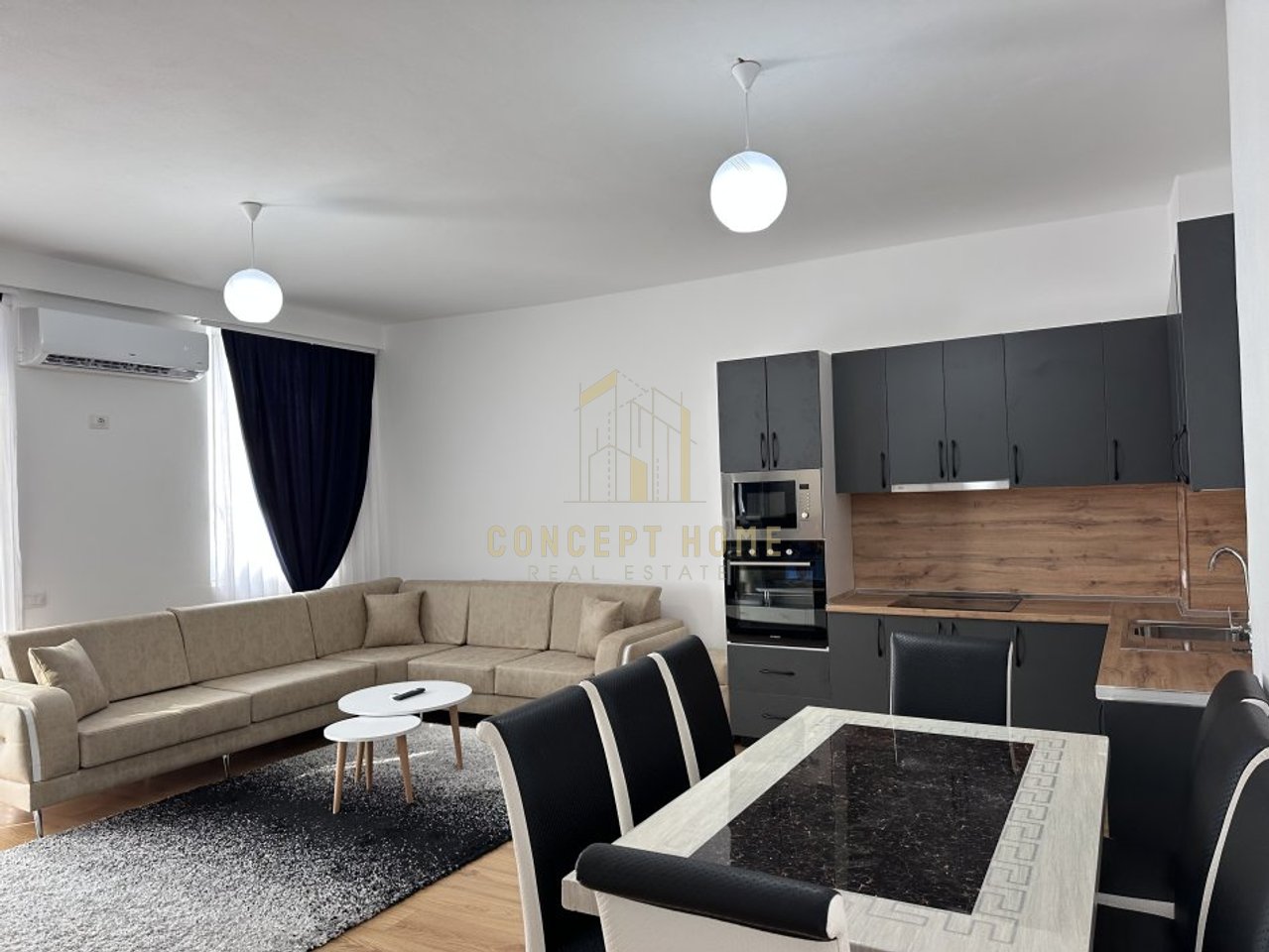 Apartment 2+1 for rent in Astir, Tirana, 113 m²