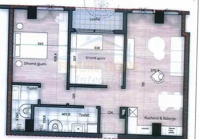 Apartament 2+1 në shitje në Porcelan, Tiranë, 112 m². Foto 3 nga 3