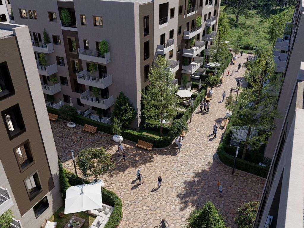Apartment 1+1 for sale in Paskuqan, Kamëz, 52 m². Photo 2 of 3