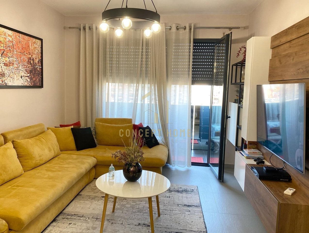 Appartamento 1+1 in affitto a Stadiumi Dinamo, Tirana, 68 m². Foto 1 di 3