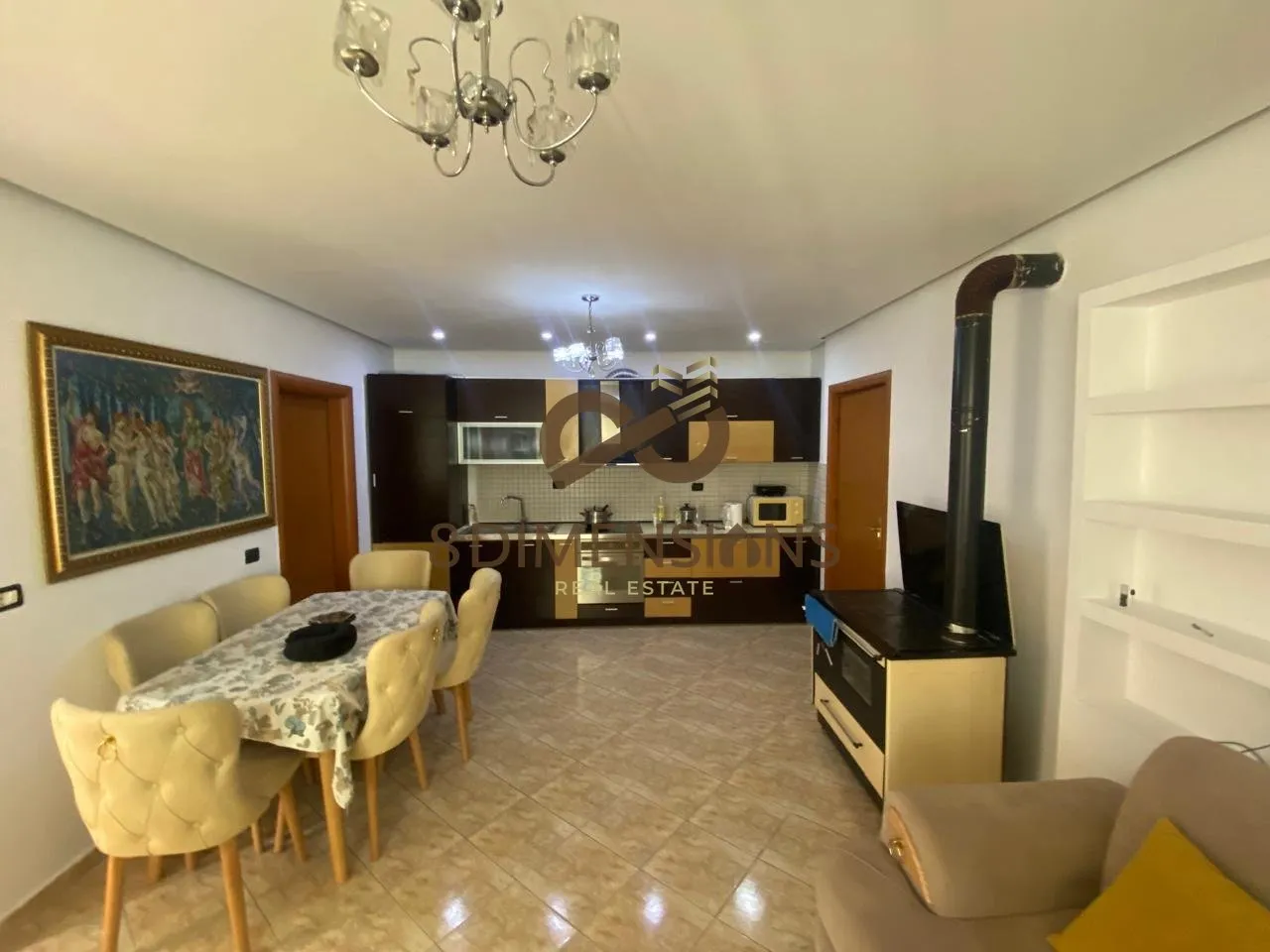 Appartamento 2+1 in affitto a Yzberisht, Tirana, 70 m². Foto 1 di 6