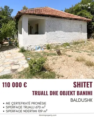 Tokë në shitje në Baldushk, Tiranë, 670 m². Foto 3 nga 3