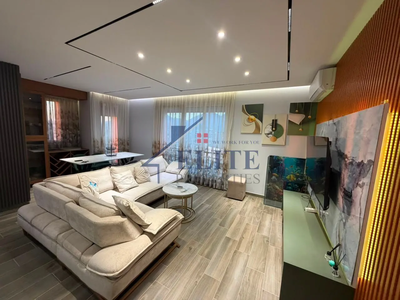 Penthouse for rent in Rruga e Dibrës, Tirana, 120 m². Photo 1 of 12