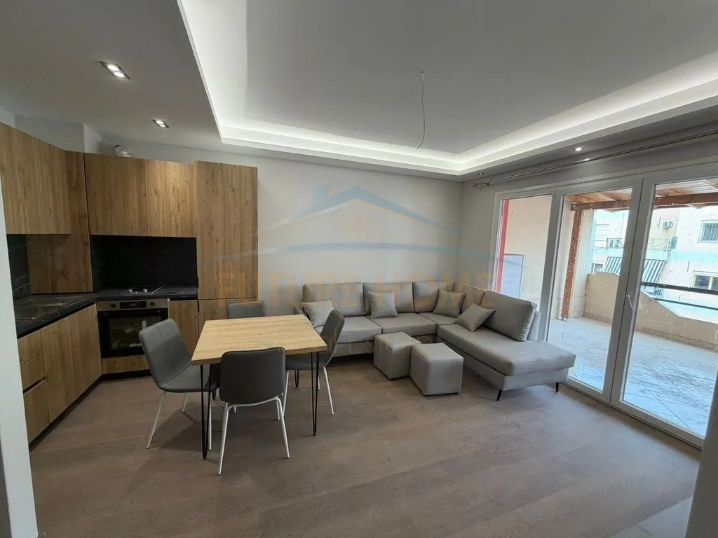 Apartament 2+1 me qera në Astir, Tiranë, 98 m². Foto 1 nga 6