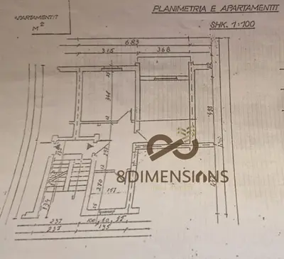 Appartamento 1+1 in affitto a Rruga Mine Peza, Tirana, 49 m². Foto 5 di 5