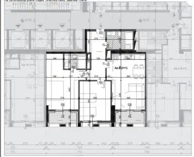 Appartamento 1+1 in vendita a Xhamlliku, Tirana, 100 m². Foto 3 di 4
