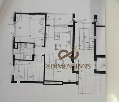 Apartament 2+1 në shitje në Bulevardi Donald Trump, Kamëz, 81 m². Foto 12 nga 12