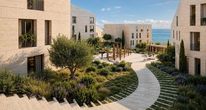 Apartment 1+1 for sale in Sun Palasë Residence, Vlorë, 79 m²