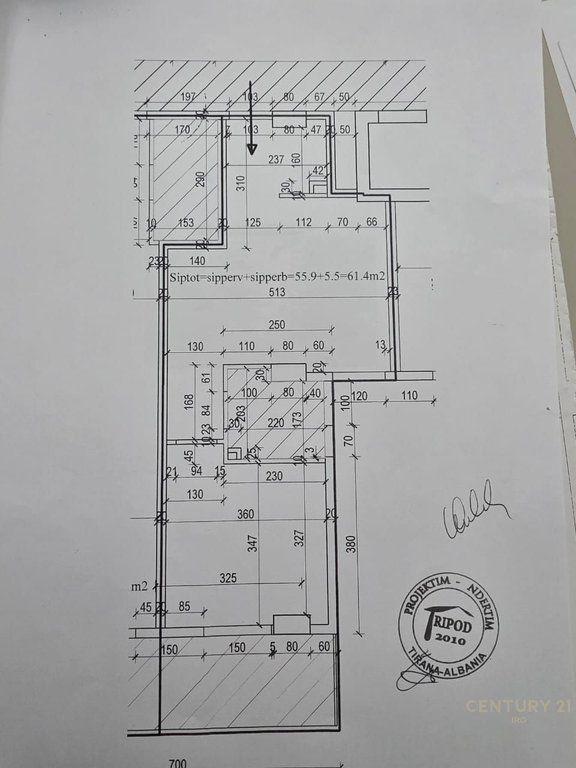 Apartament 1+1 në shitje në Mentor Xhemali, Tiranë, 61 m². Foto 5 nga 5