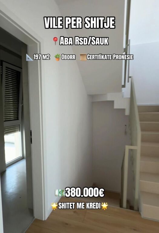 Villa in vendita a Liqeni i Farkes, Tirana, 348 m²