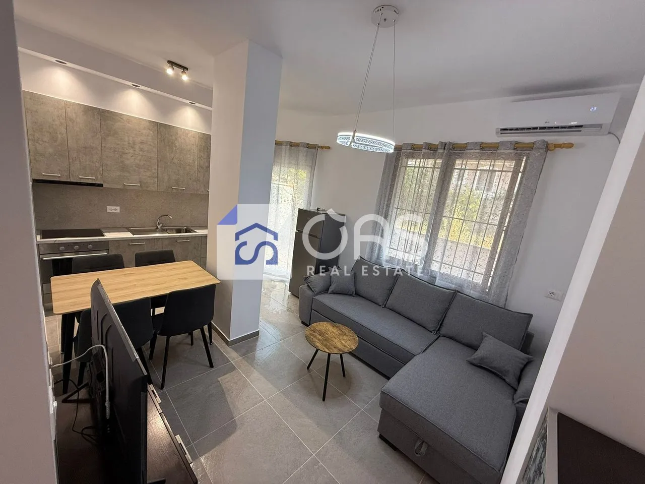 Apartament 1+1 me qera në Marin Barleti, Tiranë, 80 m². Foto 1 nga 6