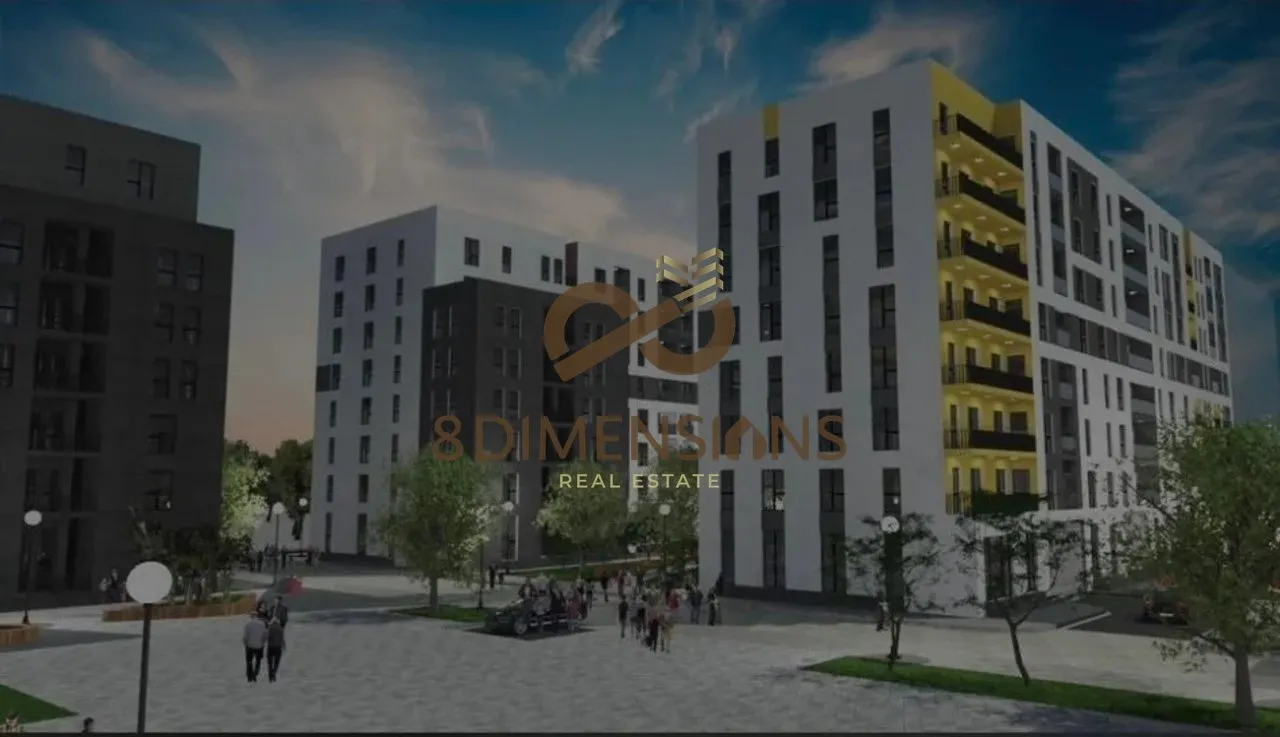 Apartament 1+1 në shitje në Casa Italia, Tiranë, 59 m². Foto 1 nga 2