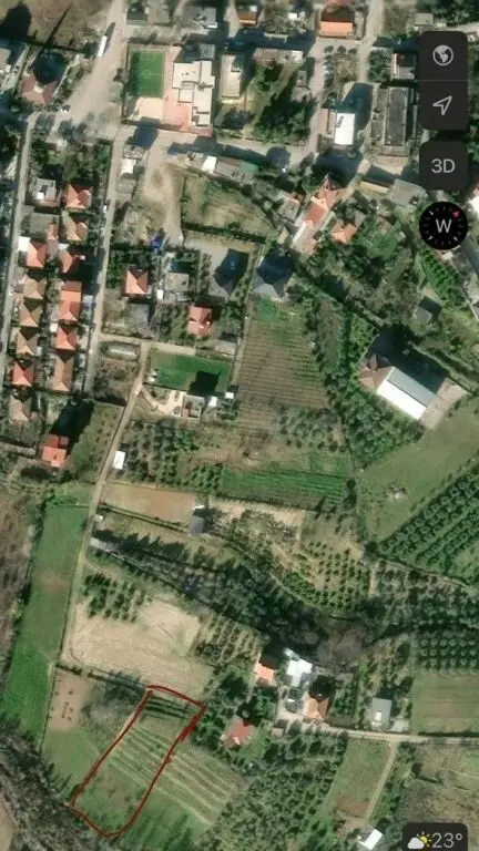 Land for sale in Manez, Durrës, 2,200 m²