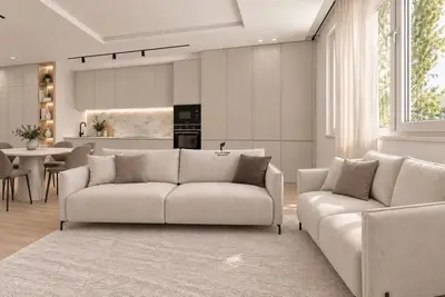Appartamento 2+1 in affitto a Stadiumi Apartment, Tirana, 90 m². Foto 2 di 4