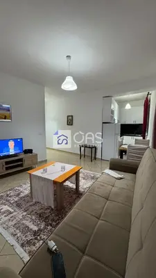 Apartament 1+1 me qera në Astir, Tiranë, 65 m². Foto 1 nga 12