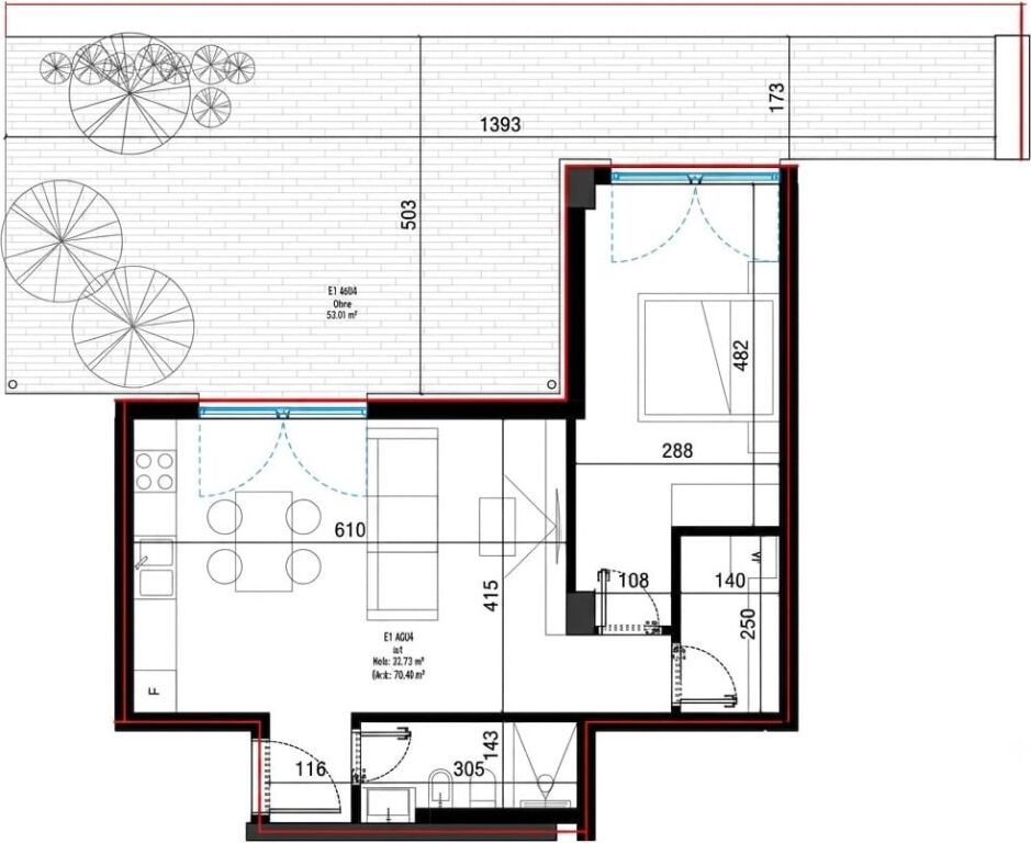 Appartamento 1+1 in vendita a Dhermi, Valona, 129 m². Foto 1 di 1