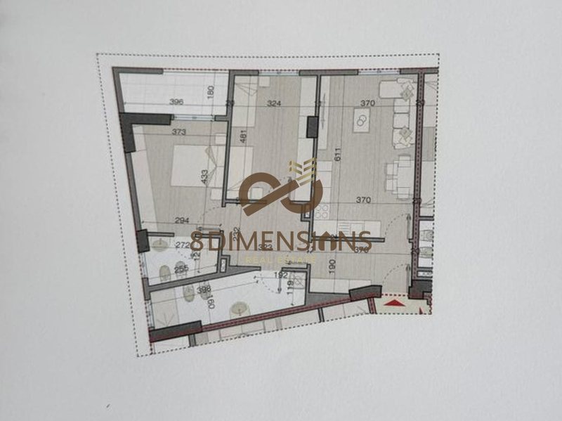 Appartamento 2+1 in vendita a Astir, Tirana, 111 m²