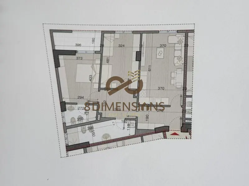 Apartament 2+1 në shitje në Astir, Tiranë, 111 m²