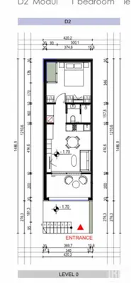 Apartament 1+1 në shitje në Qeparo, Vlorë, 61 m². Foto 6 nga 6