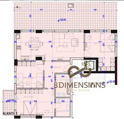 Appartamento 3+1 in vendita a Kombinat, Tirana, 150 m². Foto 2 di 2
