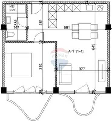 Garsoniere në shitje në Kune, Shëngjin, 70 m². Foto 2 nga 4