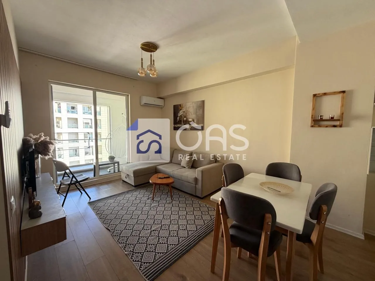Apartament 2+1 me qera në Siri kodra, Tiranë, 93 m². Foto 1 nga 7