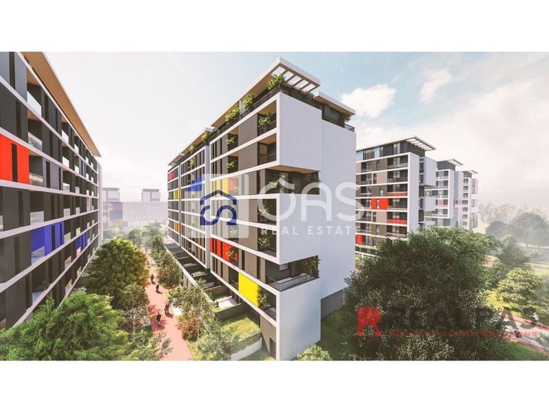 Apartament 1+1 në shitje në Univers City, Tiranë, 99 m²