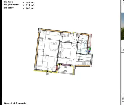 Appartamento 1+1 in vendita a Paskuqan, Kamza, 70 m². Foto 3 di 3
