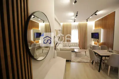 Apartament 2+1 me qera në Kinostudio, Tiranë, 80 m². Foto 1 nga 7