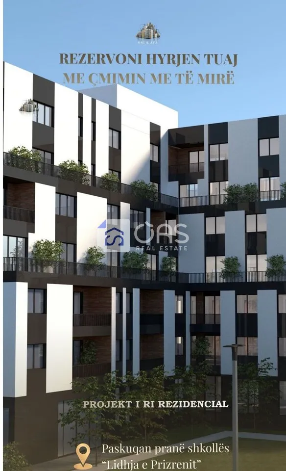 Apartament 1+1 në shitje në Paskuqan, Kamëz, 68 m². Foto 1 nga 5