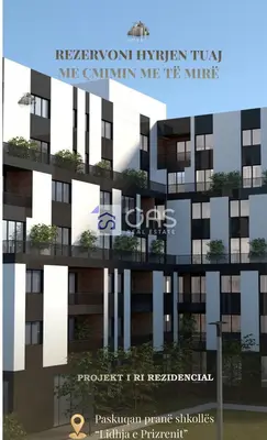 Apartament 1+1 në shitje në Paskuqan, Kamëz, 68 m². Foto 1 nga 5