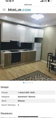 Apartament 1+1 në shitje në Shopi Residence 1, Elbasan, 70 m². Foto 10 nga 10