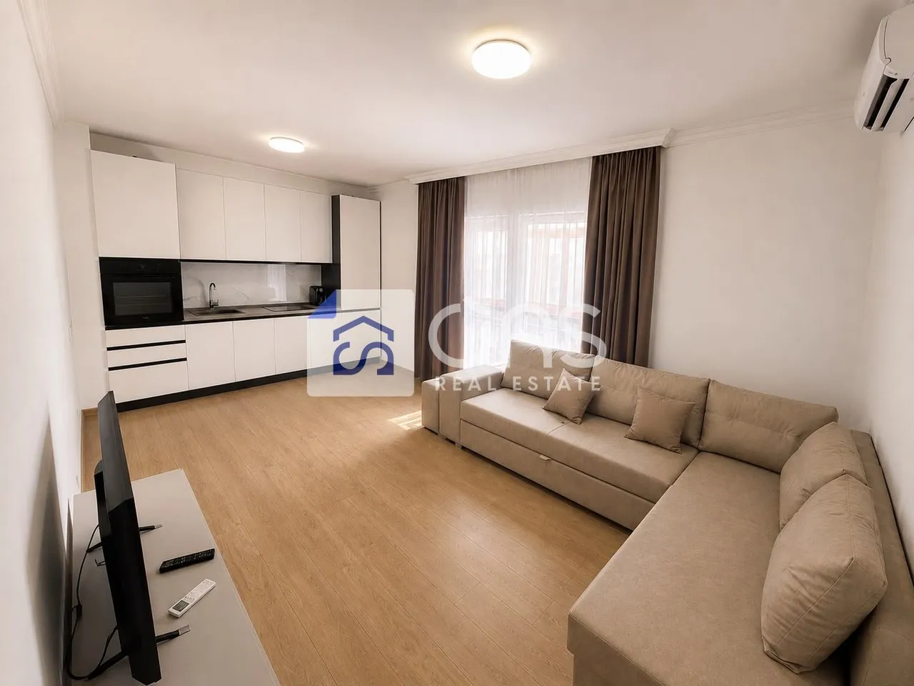 Apartament 2+1 me qera në Toptani, Tiranë, 90 m². Foto 1 nga 10
