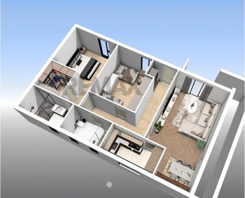 Apartament në shitje në Fshati SOS, Tiranë, 118 m². Foto 3 nga 3