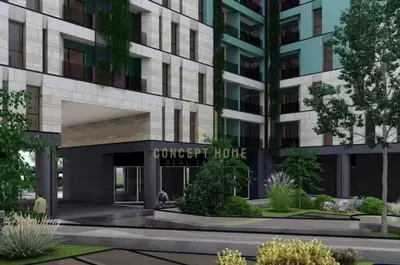 Apartament 1+1 në shitje në Tirana Rivierside, Tiranë, 84 m². Foto 2 nga 6