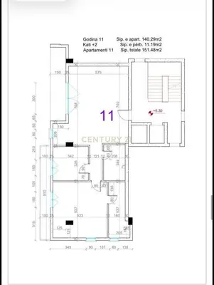 Appartamento in vendita a Currila, Durazzo, 151 m². Foto 5 di 5