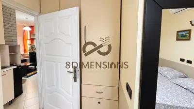 Apartament 1+1 me qera në Bulevardi i Ri, Tiranë, 53 m². Foto 4 nga 5
