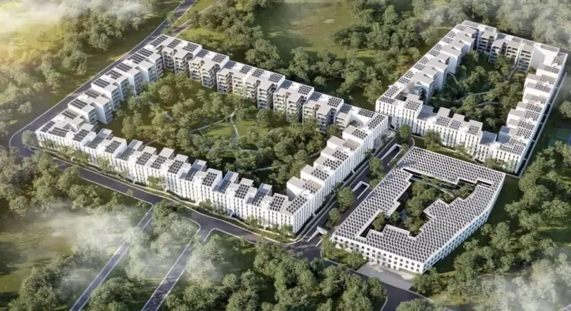 Appartamento 2+1 in vendita a Long Hill Residence, Tirana, 81 m²
