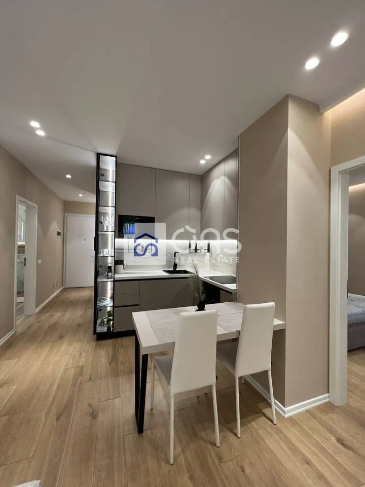 Apartament 1+1 me qera në Rruga Siri Kodra, Tiranë, 60 m². Foto 1 nga 11