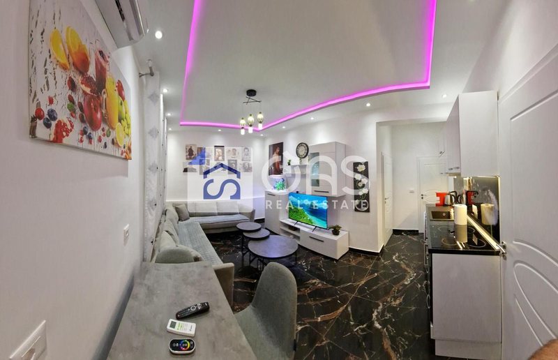 Apartament 1+1 me qera në Xhamllik, Tiranë, 50 m²