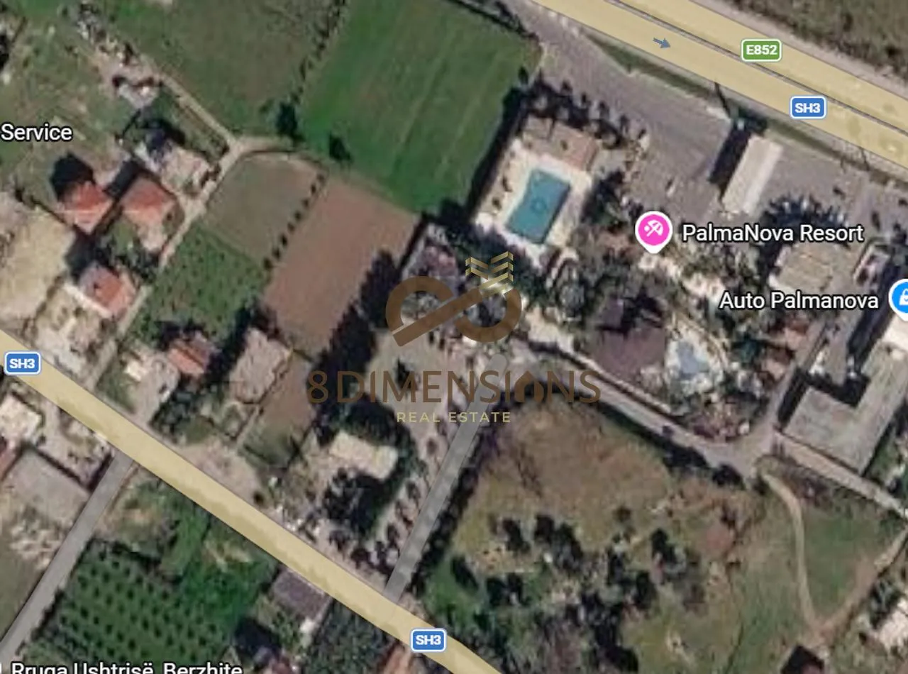 Land for sale in Berzhite, Tirana, 500 m². Photo 1 of 1