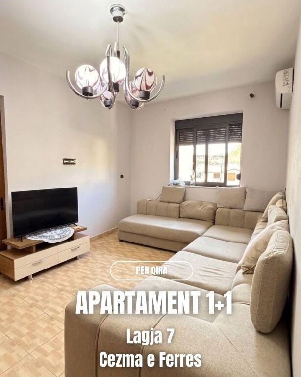 Appartamento 1+1 in affitto a Cezma Ferres, Durazzo, 50 m²