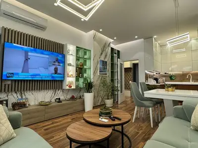 Apartament 1+1 me qera në Square 21, Tiranë, 77 m². Foto 9 nga 12