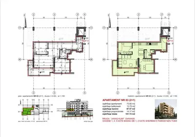 Apartament në shitje në Rruga Janaq Kumi, Sarandë, 102 m². Foto 2 nga 4