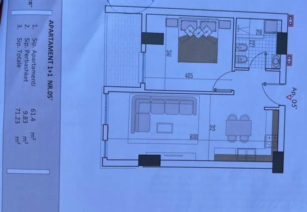 Appartamento 1+1 in vendita a Babrru, Kamza, 75 m². Foto 1 di 1